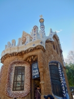 Shop building, Antoni Gaudí's Park Güell, Barcelona