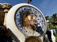 PLantr decoration, Park Güell, Barcelona