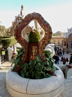 Planter, Park Güell, Barcelona