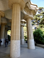 Arcade, Park Güell, Barcelona