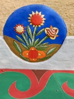 Wall detail, St. Eom's Pasaquan, 2016 Wall detail, St. Eom's Pasaquan, 2016