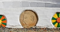 Wall detail, St. Eom's Pasaquan, 2016 Wall detail, St. Eom's Pasaquan, 2016