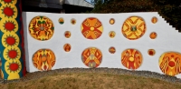 Wall, St. Eom's Pasaquan, 2016 Wall, St. Eom's Pasaquan, 2016