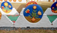 Wall details, St. Eom's Pasaquan, 2016 Wall details, St. Eom's Pasaquan, 2016