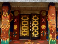 Side entrance, St. Eom's Pasaquan, 2016 Side entrance, St. Eom's Pasaquan, 2016