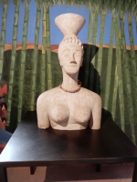 Female figure, St. Eom's Pasaquan, 2016