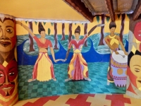 Oratory mural, St. Eom's Pasaquan, 2016 Oratory mural, St. Eom's Pasaquan, 2016