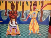 Oratory mural, St. Eom's Pasaquan, 2016 Oratory mural, St. Eom's Pasaquan, 2016