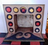 Fireplace, St. Eom's Pasaquan, 2016