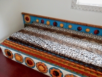 St. Eom-made couch, Pasaquan, 2016