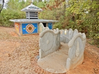 Entrance to the Kiva, St. Eom's Pasaquan, 2016