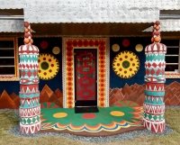 Side entrance, St. Eom's Pasaquan, 2016 Side entrance, St. Eom's Pasaquan, 2016