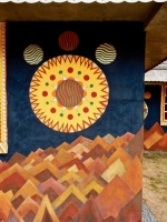 Detail, St. Eom's Pasaquan, 2016 Detail, St. Eom's Pasaquan, 2016