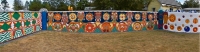Walls in front of the compound, St. Eom's Pasaquan, 2016 Walls in front of the compound, St. Eom's Pasaquan, 2016