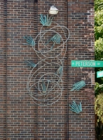 Formerly Community Counseling Centers of Chicago, 2525 W. Peterson. The sculpture is gone Formerly Community Counseling Centers of Chicago, 2525 W. Peterson. The sculpture is gone