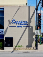 The Sapphire Building, soon to be razed. 2800 W. Peterson The Sapphire Building, soon to be razed. 2800 W. Peterson