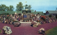 Peterson's Rock Garden, between Bend and Redmond, Oregon, postcard