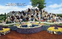 Peterson's Rock Garden, between Bend and Redmond, Oregon, postcard