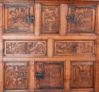 Plas Mawr, Elizabethan town house in Conwy, Wales