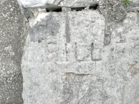 Bill. Chicago lakefront stone carvings, Promontory Point. 2025