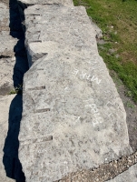 DIY carving workshop rocks. Chicago lakefront stone carvings, Promontory Point. 2026