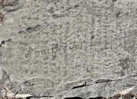 Morry F. - Jr. T. Level 1. Chicago lakefront stone carvings, Promontory Point. 2023 Morry F. - Jr. T. Level 1. Chicago lakefront stone carvings, Promontory Point. 2023