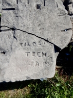 '57, Tilden Tech, J.A. Level 4. Chicago lakefront stone carvings, Promontory Point. 2018 '57, Tilden Tech, J.A. Level 4. Chicago lakefront stone carvings, Promontory Point. 2018