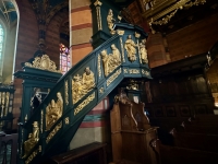 The 14th century St. Mary's Basilica in Krakow. The Poles knew how to do baroque. The 14th century St. Mary's Basilica in Krakow. The Poles knew how to do baroque.