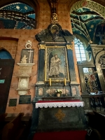 The 14th century St. Mary's Basilica in Krakow. The Poles knew how to do baroque. The 14th century St. Mary's Basilica in Krakow. The Poles knew how to do baroque.