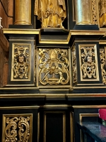 The 14th century St. Mary's Basilica in Krakow. The Poles knew how to do baroque. The 14th century St. Mary's Basilica in Krakow. The Poles knew how to do baroque.