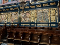 The 14th century St. Mary's Basilica in Krakow. The Poles knew how to do baroque. The 14th century St. Mary's Basilica in Krakow. The Poles knew how to do baroque.