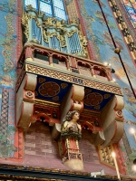 The 14th century St. Mary's Basilica in Krakow. The Poles knew how to do baroque. The 14th century St. Mary's Basilica in Krakow. The Poles knew how to do baroque.