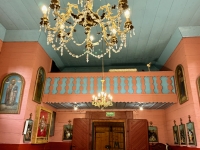 The Greek Catholic Parish Church of St. Cosmas and St. Damian in Banica near Izby was built around the middle of the 18th Century. The Greek Catholic Parish Church of St. Cosmas and St. Damian in Banica near Izby was built around the middle of the 18th Century.