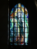 "God the Creator" made by Stanisław Wyspiański, The Church of St. Francis of Assisi, Krakow "God the Creator" made by Stanisław Wyspiański, The Church of St. Francis of Assisi, Krakow