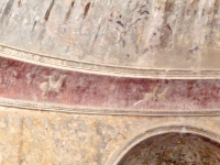 Forum Baths detail, Pompeii. Note the riders.