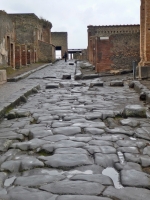 Pompeii street scene