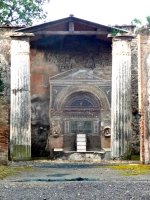 Lovely Pompeii decorated architecture