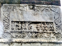 Pompeii tomb detail