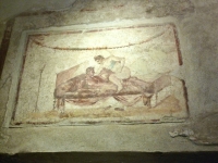 Scenes from the brothel, Pompeii