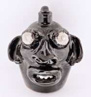 Jerry Brown face jug, Hamilton, Alabama, 1993 Jerry Brown face jug, Hamilton, Alabama, 1993
