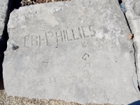 8-15-1946, Chi-Phillies. The Cubs played the Phillies on August 20th and 21st that year. Chicago lakefront stone carvings, Promontory Point area. 2018 8-15-1946, Chi-Phillies. The Cubs played the Phillies on August 20th and 21st that year. Chicago lakefront stone carvings, Promontory Point area. 2018