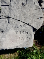 '57, TIlden Tech, J.A. Chicago lakefront stone carvings, Promontory Point. 2018