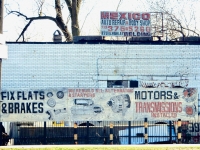 Some folky auto parts on the signs at Mexico Auto Repair and Body Shop, 87th Street near Burley, Chicago-Roadside Art Some folky auto parts on the signs at Mexico Auto Repair and Body Shop, 87th Street near Burley, Chicago-Roadside Art