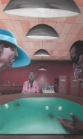 Quinten B. Smith, untitled (craps game), 1998