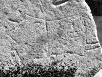 Dog (detail), CJ, JD, HP, Jack, OH. Chicago lakefront stone carvings, south of La Rabida Hospital. 2023 Dog (detail), CJ, JD, HP, Jack, OH. Chicago lakefront stone carvings, south of La Rabida Hospital. 2023
