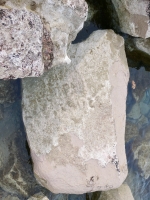 WK+BH, undeciphered writing. Chicago Lakefront stone carvings, south of La Rabida Hospital. 2024 WK+BH, undeciphered writing. Chicago Lakefront stone carvings, south of La Rabida Hospital. 2024