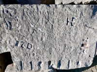 Autograph Rock: Richard Wine, HE, the Swede, AI, Tom, DIM, JK, OZE, LAM, M-7. Chicago lakefront stone carvings, south of La Rabida Hospital. 2025 Autograph Rock: Richard Wine, HE, the Swede, AI, Tom, DIM, JK, OZE, LAM, M-7. Chicago lakefront stone carvings, south of La Rabida Hospital. 2025