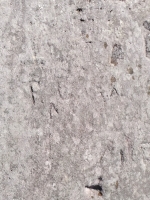 R^C, T.A. Chicago Lakefront stone carvings, south of La Rabida Hospital. 2025 R^C, T.A. Chicago Lakefront stone carvings, south of La Rabida Hospital. 2025