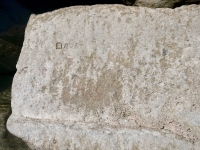 Dave. He seemed to run out of steam as he carved each letter. Chicago Lakefront stone carvings, south of La Rabida Hospital. 2025 Dave. He seemed to run out of steam as he carved each letter. Chicago Lakefront stone carvings, south of La Rabida Hospital. 2025