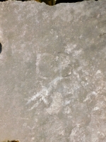 OB. Chicago lakefront stone carvings, Rainbow Beach jetty. 2022 OB. Chicago lakefront stone carvings, Rainbow Beach jetty. 2022